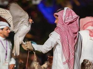 Riyadh’s Falconry exhibition (Twitter)