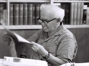 Legendary Israeli Prime Minister David Ben-Gurion (Twitter)