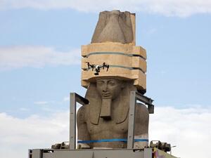 Grand Egyptian Museum has been under construction for well over a decade and is intended to showcase (Twitter)