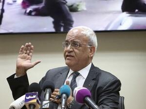 Palestine Liberation Organization (PLO) Secretary-General Saeb Erekat (Twitter)