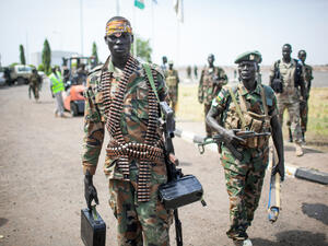 South Sudanese soldier (Shutterstock)