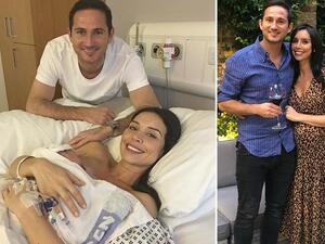 Christine Lampard and her husband Frank. (Instagram)