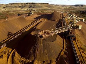 Not being a producer of oil, Ras Al Khaimah has focused on developing its industrial sector, particularly mining and exporting iron ore. (AFP/ Christian Sprogoe)