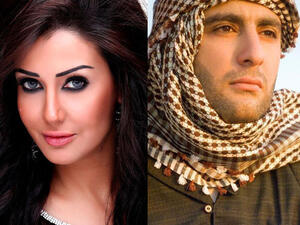 A difference in opinion: Ghada Abdel Raziq and Ahmed El Sakka. (Image: Facebook)