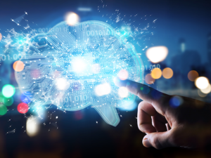 95% believe that AI will have a positive impact on their firm, with 70% already earmarking a budget for its implementation. (Shutterstock)