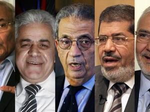 المرشحون الخمسة الذين وصلوا لنهائي الرئاسة المصرية