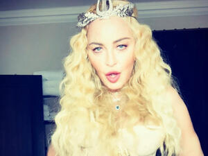 Madonna insists she "cannot quit" making music (Source: madonna / Instagram )