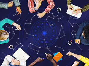 الأحداث الفلكية لشهر فبراير 2018 للأبراج الهوائية (الجوزاء، الميزان، الدلو)