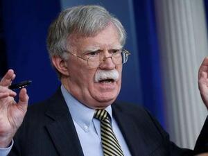 مستشار الرئيس الأمريكي لشؤون الأمن القومي جون بولتون 