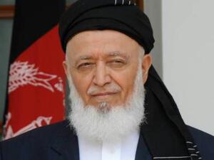 الرئيس الأفغاني السابق برهان الدين رباني الذي قتل بعملية إنتحارية