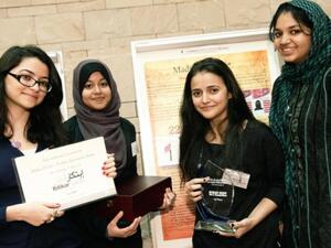 Students from Cambridge International School