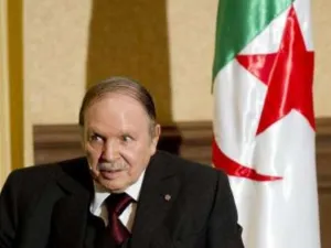 Algerian president Abdelaziz Bouteflika
