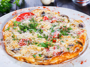 أومليت البيتزا