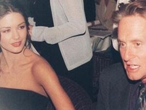 Catherine Zeta-Jones was feeling nostalgic for the early chapters of her romance with husband Michael Douglas as she took to Instagram on Friday night to share a stunning snap of the first night they met (Instagram)