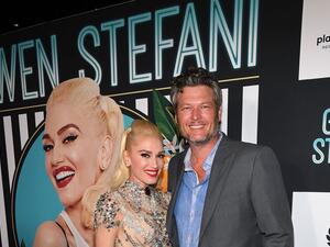 Gwen Stefani and  Blake Shelton (Twitter)