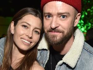 Justin Timberlake and Jessica Biel (Twitter)