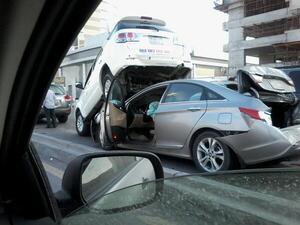 Car crash in Saudi Arabia (Twitter) 