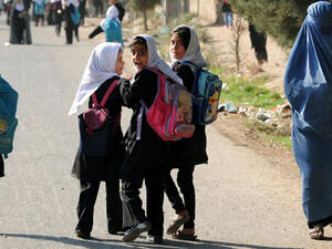 At least 12 schools have been used for "military purposes" in Afghanistan's Baghlan province, putting students and teachers at risk. (AFP/File) 