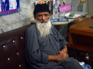 "No religion is higher than humanity" - Pakistani humanitarian Edhi, who died 8 July 2016. (Twitter)  