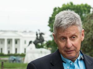 Libertarian candidate Gary Johnson asked "what is Aleppo?" in an interview this morning. (AFP/File) 