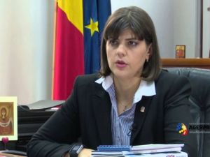 Romanian chief anti-corruption prosecutor Laura Codruta Kovesi. (Screenshot from YouTube)