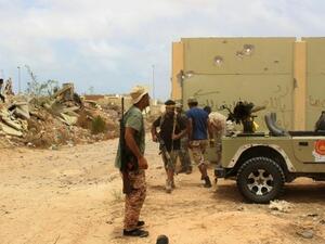 Government of National Accord fighters take part in an operation against Islamic State jihadists in the city of Sirte. (AFP/File) 