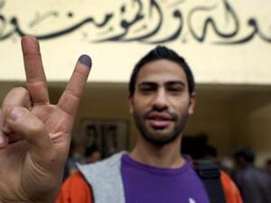 الانتخابات المصرية و"الصباع" الملون دليل التصويت.