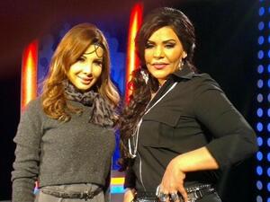 الفنانة احلام والفنانة نانسي عجرم
