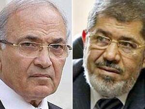 المرشح محمد مرسي والمرشح أحمد شفيق