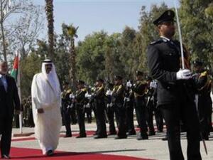 أمير قطر الشيخ حمد يزور قطاع غزة