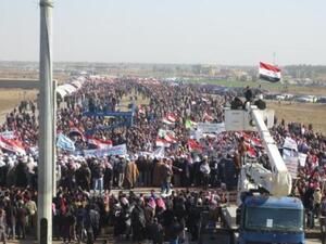 مظاهرات في مدينتي الرمادي والسامراء في العراق