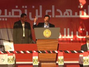 الرئيس محمد مرسي يلقي ثلاثة خطابات في أسبوع
