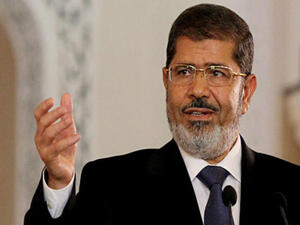 الرئيس المصري محمد مرسي 