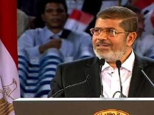 الرئيس محمد مرسي يلقي كلمة في ذكرى حرب اكتوبر