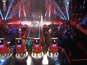 سقوط شيرين في برنامج ذا فويس