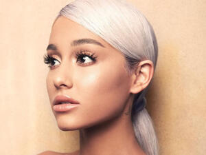 Grande has previously released cover art for Sweetener (Source: arianagrande / Instagram) 