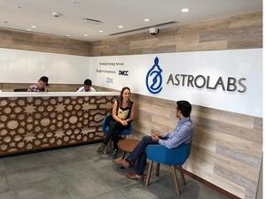 تُعد أسترولابز جزءًا من شبكة شركاء جوجل لرواد الأعمال، وهي ميزة تسمح للأعضاء بالعمل في أكثر من 20 مركزًا حول العالم والتفاعل مع خبراء جوجل الذين يزورون المركز بشكلٍ دوري. 