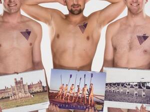 Rowing club’s naked calendar (Twitter)