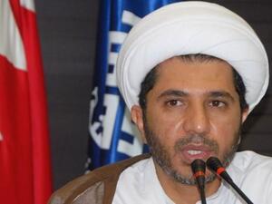 الشيخ علي سلمان زعيم جمعية الوفاق الوطني