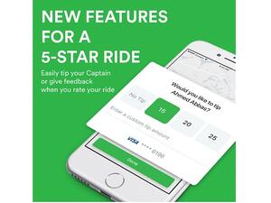 Now you can tip your driver with Careem.