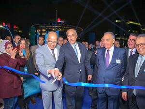Senior Egyptian officials, including the Central Bank of Egypt Governor, and Board members of Bank ABC attended inauguration ceremony. 