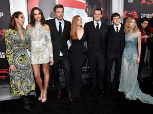 Gal Gadot as Wonder Woman in the new 'Batman v Superman: Dawn of Justice' film. (AFP)