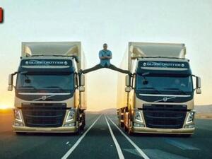 Jean Claude van Damme does an Epic Split for Volvo.