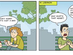 There's a reason the Lebanese come across as laid back all the time- they've been through it all!