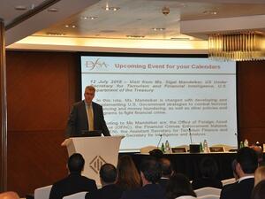 بريان ستيروالت، مدير عام إدارة الرقابة لدى سلطة دبي للخدمات المالية