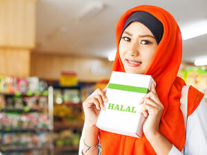 The halal market includes not only food products and food services, but also pharmaceuticals, cosmetics, personal care products, and banking. (Shutterstock)
