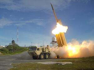 THAAD, or Terminal High Altitude Area Defense is an anti-ballistic missile system designed to shoot down ballistic missiles using kinetic energy. (Defensetalk.net)