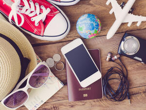 Keep a track of your transactions and account activity even when you're travelling. (Shutterstock)