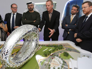 Dubai's 'Museum of the Future' will be built in 2017 using 3D printing construction techniques. (3D print) 