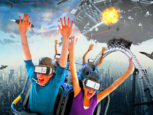 The Authority has teamed up with US-based theme park operator Six Flags, who plans to open at least three parks in the kingdom.  (Six Flags)